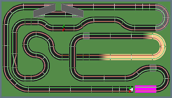 Mietbahn Carrera GO!!!, SCX Compact, DIGITAL 143, Artin